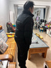鴻星爾克馭光2.0|羽絨服男秋冬新款男女情侶防潑水休閑短款羽絨夾克外套 正黑 【女生建議拍小1-2碼】 2XL (175-180cm/140-150斤) 曬單實(shí)拍圖