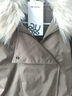 初語(yǔ)羽絨服女2025冬季新款毛絨翻領(lǐng)可露麗風(fēng)面包服外套 咖色   M    曬單實(shí)拍圖