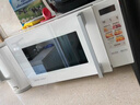華凌美的變頻微波爐家用微蒸烤箱一體機大平板多功能光波爐 白色 曬單實(shí)拍圖