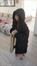 哈羅小黃鴨HAL.DUCK兒童羽絨服2026女童新款1-18歲中長(cháng)款洋氣中大童加厚童裝冬外套 黑色 140 曬單實(shí)拍圖