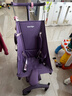 小虎子可坐可躺兒童旅行車(chē)輕便折疊可登機嬰兒口袋推車(chē)遛娃神器T3紫色 曬單實(shí)拍圖