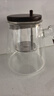 京東京造高硼硅飄逸杯 茶壺泡茶壺杯茶水分離器【304濾網(wǎng)】按壓出水 900ml 曬單實(shí)拍圖