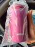 虎牌（TIGER）不銹鋼保溫保冷杯原裝進(jìn)口水杯MJA-B024-PBT亮粉色240ML 曬單實(shí)拍圖
