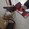 德力西電氣（DELIXI ELECTRIC）無(wú)刷電鋸家用充電式電鏈鋸手持小型便攜式單手鋰電鋸修枝鋸枝 豪華款【6寸無(wú)刷4.0Ah】2電3鏈 曬單實(shí)拍圖
