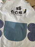 優(yōu)麗尚防水防油圍裙廚房家用高級做飯女工作服男士專(zhuān)用2026新款可愛(ài)圍腰 灰底藍白白胖胖1件（可擦H款） 曬單實(shí)拍圖