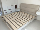 京東京造家居潮汐真皮床 頭層牛皮實(shí)木框架 主臥雙人床1.8×2米 曬單實(shí)拍圖