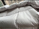 富安娜羽絨被50%白鵝絨被子 冬季雙人加厚被芯1400g填充 203×229cm星宇 曬單實(shí)拍圖