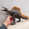 生日禮物電影同款男女孩恐龍玩具侏羅紀棘龍霸王龍 3-6 歲玩具 戰神棘龍（搖頭擺尾發(fā)聲發(fā)光） 曬單實(shí)拍圖