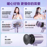 美的（Midea）2億負離子護發(fā)電吹風(fēng) 家用吹風(fēng)筒 大功率不傷發(fā)快干 吹風(fēng)機大風(fēng)力 MB-AJ0504極光紫 年會(huì )獎品推薦 曬單實(shí)拍圖