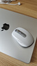 羅技（Logitech）大師系列 MX Anywhere 3S 靜音鼠標 無(wú)線(xiàn)藍牙雙模鼠標 商務(wù)辦公 便攜鼠標 太空銀 接收器另購 曬單實(shí)拍圖
