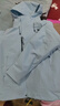 駱駝（CAMEL）【迪麗熱巴同款】王者凱甲ICON沖鋒衣女三合一羽絨服登山服 冰激凌藍，女，A25CAFO289 M 曬單實(shí)拍圖