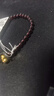 周六福新年禮物  黃金轉運珠女款5D硬金吉運福祿石榴石手串 定價(jià) 0.31g 曬單實(shí)拍圖