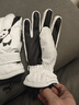 安踏（ANTA）兒童保暖手套冬季防寒滑雪男女童加絨加厚戶(hù)外玩防凍五指手套 白M 曬單實(shí)拍圖