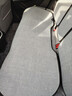 車(chē)活力汽車(chē)坐墊四季通用座墊通風(fēng)透氣耐磨亞麻座椅墊套駕駛久坐不累屁墊 牧云灰色-五座后排連體 曬單實(shí)拍圖