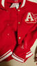 安踏（ANTA）好事發(fā)生系列新年紅外套男女同款冬季保暖棒球服男夾克刺繡情侶款 【新年棒球服】濃郁紅/象牙白-1 常規款 3XL 曬單實(shí)拍圖