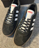 adidas「T頭鞋」VL COURT復古休閑板鞋德訓鞋男女阿迪達斯輕運動(dòng)   黑色/白色   42.5 曬單實(shí)拍圖