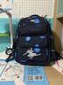 特步兒童書(shū)包男孩減負護脊一到三年級小學(xué)生雙肩包大容量輕便背包 曬單實(shí)拍圖