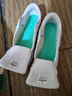 安踏男鞋板鞋秋冬季低幫復古休閑鞋子防滑輕便男士小白鞋透氣百搭運動(dòng) 安踏白/海藻綠8052-2 39 (男6.5) 曬單實(shí)拍圖