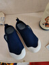 童心杰男童鞋子春秋軟底兒童布鞋女童白色運動(dòng)鞋男孩小白鞋幼兒園室內鞋 9009深藍色-密網(wǎng) 23碼 鞋內長(cháng)約15CM 曬單實(shí)拍圖