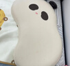 科巢兒童枕頭寶寶嬰兒硅膠枕透氣可水洗冰絲幼兒園小學(xué)生1-3-6歲以上 【適用1-3歲-7A抗菌】萌趣熊貓(全枕可機洗) 曬單實(shí)拍圖