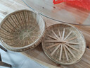 貝意品竹編制品 竹編饅頭筐竹籃果籃手工零食盤(pán)廚房瀝水籃子水田園竹制 帶蓋竹青籃-26cm 曬單實(shí)拍圖