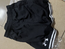 安德瑪（Under Armour）童裝兒童運動(dòng)褲夏季童褲男童短褲速干好穿五分褲籃球褲 黑色 150 【尺碼偏小，按正常拍大一碼】 曬單實(shí)拍圖