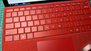 微軟（Microsoft）Surface原裝鍵盤(pán)蓋 超薄觸控筆 適配Pro12英寸/Pro13英寸 Pro12/Pro11/10/Pro9/Pro8/PX/Pro7/6/5 波比紅【Pro7+/7/6 曬單實(shí)拍圖