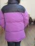 安奈兒（Annil）童裝女童中長(cháng)款羽絨服2024冬新款 晨曦紫 160  曬單實(shí)拍圖
