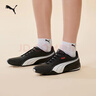 彪馬（PUMA）薄底鞋|復古白色賽車(chē)休閑鞋男女冬運動(dòng)鞋REDON388167 黑色-白-鮮紅色-02 42 曬單實(shí)拍圖