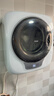 海爾（Haier）洗衣機小型全自動(dòng) 懶人內衣褲嬰兒兒童洗衣機 壁掛洗衣機 3KG除HPV 一級能效B70AU1 曬單實(shí)拍圖