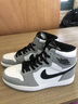 宇橋鞋子男款aj1經(jīng)典板鞋高低幫莆田百搭休閑運動(dòng)情侶氣墊籃球鞋潮女 高幫煙灰 42 曬單實(shí)拍圖
