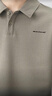 馬克華菲（MARK FAIRWHALE）衛衣男士春秋季寬松休閑長(cháng)袖t恤男翻領(lǐng)polo衫外套男 灰綠色 L 曬單實(shí)拍圖