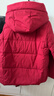 CANDYPRINCE 媽媽羽絨服 中老年羽絨服女短款紅色 媽媽裝50-60-70歲冬季外套 51款/紅色 XL / 建議-(體重90-105斤) 曬單實(shí)拍圖