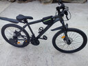 鳳凰（Phoenix）山地自行車(chē)成人學(xué)生兒童變速鋁架單車(chē) 征程 24速輻條輪灰色24寸 曬單實(shí)拍圖