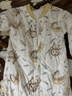 爆款幼兒連體衣夾棉薄棉長(cháng)袖哈衣寶寶保暖爬服嬰兒衣服秋冬新款 40g薄棉-金絲猴 80cm 曬單實(shí)拍圖