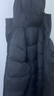 京東京造羽絨服男女情侶同款真鴨絨冬季中長(cháng)款連帽保暖外套 黑色 M 曬單實(shí)拍圖