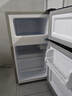三菱小冰箱迷你小型家用冷藏冷凍宿舍出租房雙門(mén)辦公室電冰箱一級能效 46L銀色【四天約一度電】 曬單實(shí)拍圖
