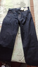 優(yōu)衣庫合作款/男裝直筒牛仔褲/水洗產(chǎn)品丹寧褲長(cháng)褲487742 68 深藍色 31 /170/78A 曬單實(shí)拍圖
