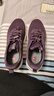 足力健老人鞋2026春季新款休閑運動(dòng)鞋鞋子女款媽媽鞋 86024K絳紫40 曬單實(shí)拍圖