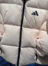 阿迪達斯（adidas）羽絨服外套女裝 2025冬季新款運動(dòng)防風(fēng)保暖運動(dòng)服立領(lǐng)短款面包服 KQ5507 皮粉色 L 曬單實(shí)拍圖