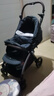 好孩子（gb）安全艙2號 嬰兒推車(chē)可坐可躺雙向輕便高景觀(guān)遛娃車(chē)E5011巖灰 曬單實(shí)拍圖