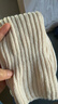 羊毛襪套純色針織堆堆襪日系秋冬保暖jk腿套簡(jiǎn)約百搭小腿瑜伽襪套 白色1雙 1雙 均碼 曬單實(shí)拍圖