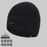 拓路者抓絨帽男戶(hù)外滑雪運動(dòng)搖粒絨滑雪帽保暖輕便成人通用冬帽 黑色 曬單實(shí)拍圖