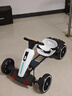 可優(yōu)萌兒童卡丁車(chē)四輪3-10歲男孩電動(dòng)車(chē)免安裝可折疊遙控玩具車(chē)可坐人 極光白豪配【藍牙+射燈+遙控】 炫酷升級卡丁車(chē)兒童元旦新年禮物 曬單實(shí)拍圖