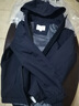 與狼共舞【加絨防風(fēng)】連帽夾克男可拆卸帽2025秋冬新款男士休閑外套1025 藏青色101-加絨 M (170) 曬單實(shí)拍圖