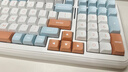 邁從（MCHOSE）K99 V3客制化機械鍵盤(pán)無(wú)線(xiàn)藍牙有線(xiàn)三模結構全鍵熱插拔電競游戲辦公筆記本ipad通用 K99 V3 天際橙-琉光冰淇淋軸 曬單實(shí)拍圖