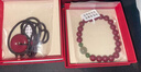 石傳百世朱砂手串女和田玉蓮花手鏈紫金砂本命年轉運珠圣誕節禮物送女友 曬單實(shí)拍圖