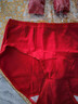 都市麗人獨立包裝本命年馬年紅色內褲女純棉加長(cháng)檔喜慶結婚三角內褲4條L 曬單實(shí)拍圖
