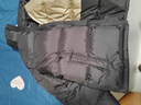 駱駝火山2.0羽絨服秋冬新款連帽加絨加厚面包服冬季短款羽絨服 暗夜黑/暗夜黑 男女同款,7130C M 曬單實(shí)拍圖
