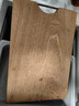 京東京造 菜板 砧案板切菜家用雙面實(shí)木抗菌 【烏檀整木】40*27*2.5cm 曬單實(shí)拍圖